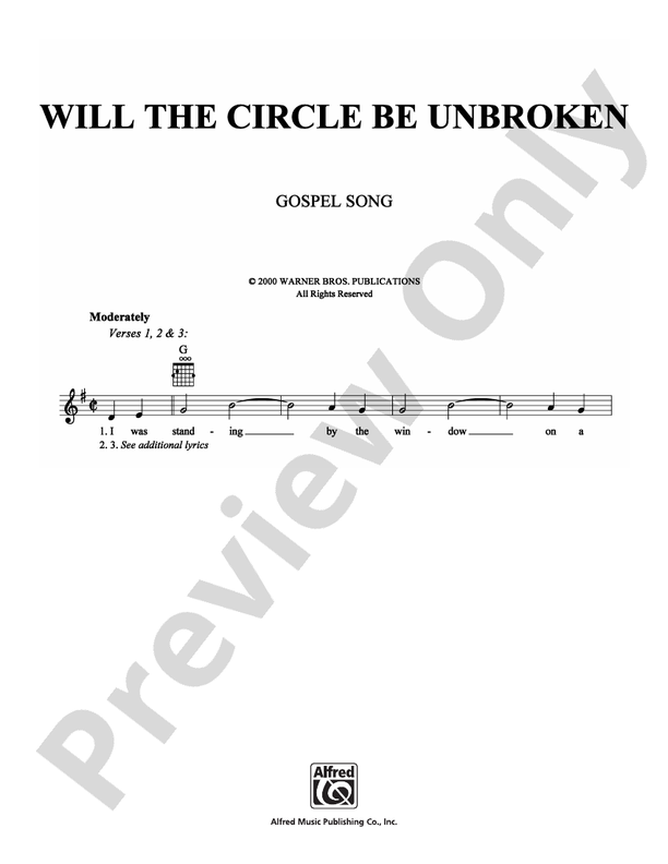 Will The Circle Be Unbroken Deutsche übersetzung