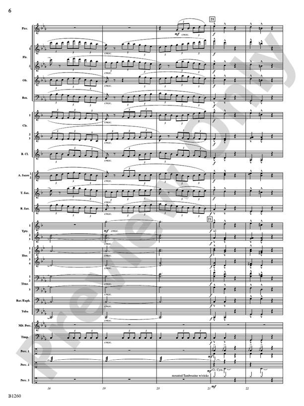Revolution (Scherzo for Band): Score: Concert Band Score