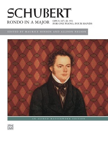 Schubert: Rondo in A Major, Opus 107, D. 951 - Piano Duet (1 Piano, 4 Hands)