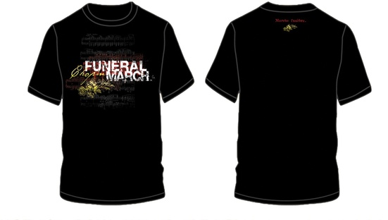 Chopin Funeral March T-Shirt (Extra Large)