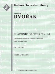 Slavonic Dances Op. 72/B. 147, Nos. 1-4, critical edition