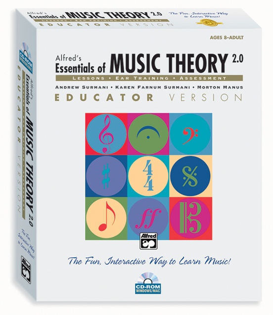 Alfred's Essentials of Music Theory: Software, Version 2.0 CD-ROM Educator Version, Volumes 2 & 3