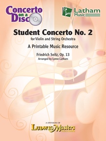 Seitz Student Concerto No. 2 - String Orchestra Parts on CD