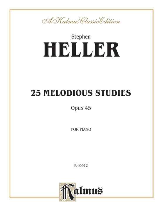 Twenty-Five Melodious Studies, Opus 45
