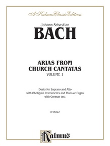 Arias from Church Cantatas, Volume I
