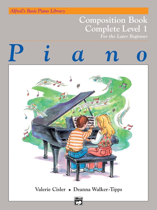 Alfred's Basic Piano Library: Composition Book Complete 1 ...