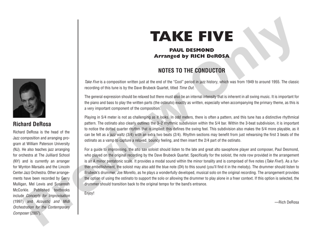 Take Five