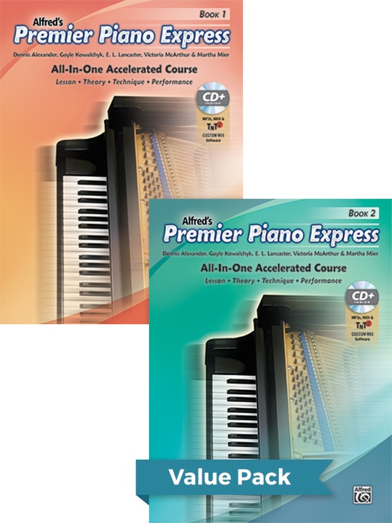 Premier Piano Express, Books 1 & 2 (Value Pack)