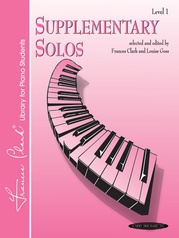 piano literature book 3 Supplementary Solos, Level 1