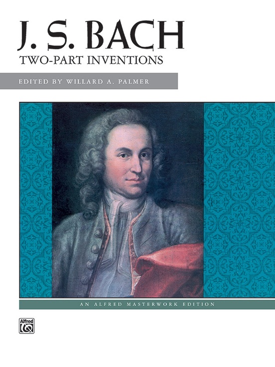 J. S. Bach: Two-Part Inventions: Piano Book: Johann Sebastian Bach