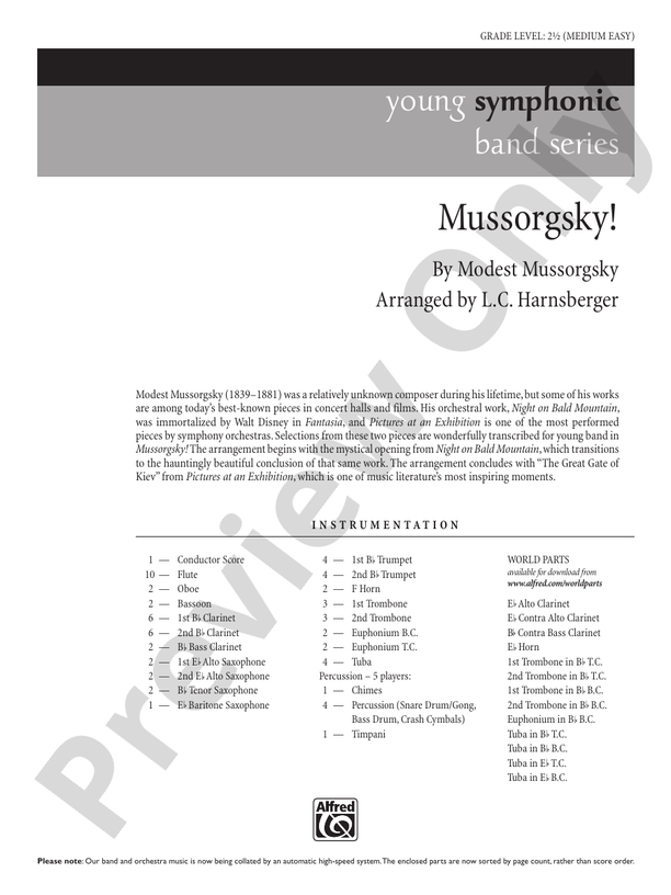 Mussorgsky!