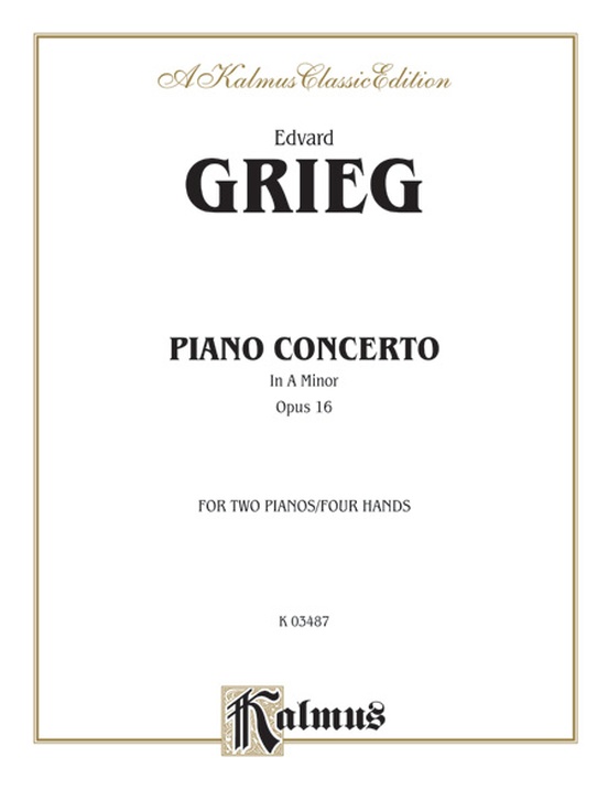 Piano Concerto in A Minor, Opus 16