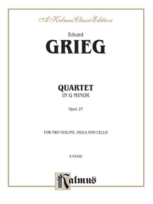 Grieg: String Quartet, Op. 27