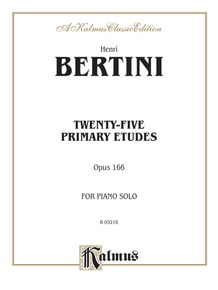 Twenty-five Primary Etudes, Opus 166