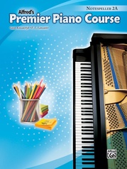 Premier Piano Course, Notespeller 2A