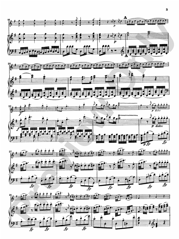 Mozart Violin Concerto No 3 In G Major K216 Violin Concerto No 3 In G Major K216 Piano 9177