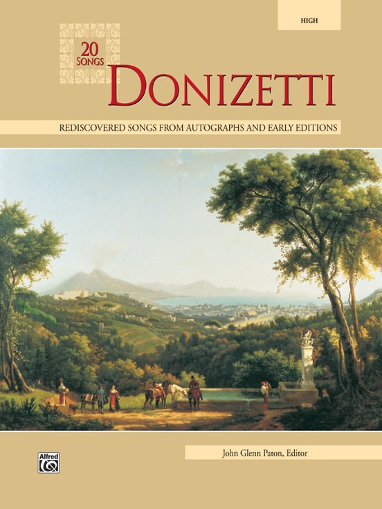 Donizetti High Voice Book Gaetano Donizetti