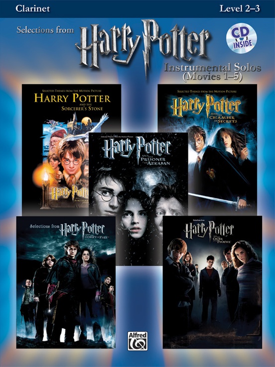 ハリー ポッター ソロ曲集 クラリネット Harry Potter Instrumental Solos 吹奏楽の楽譜販売はミュージックエイト