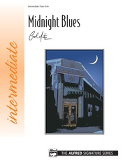 Midnight Blues (for left hand alone) - Piano Solo