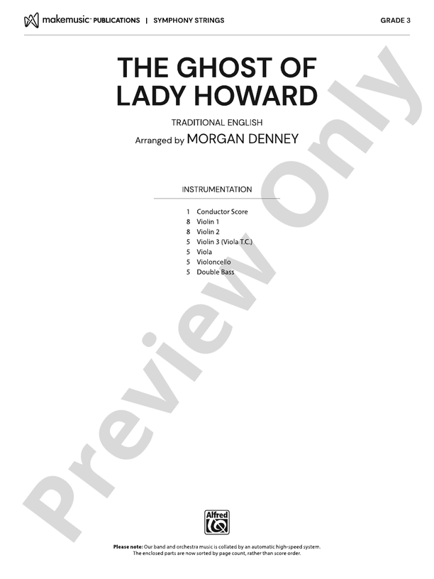 The Ghost of Lady Howard