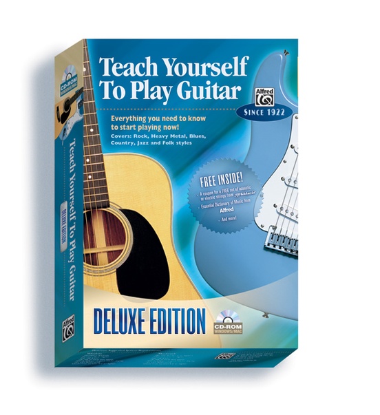 Alfred's Teach Yourself to Play Guitar: Guitar Boxed Edition CD