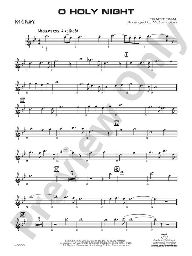 O Holy Night Sheet Music, with a Step by Step Chord Theory Lesson!