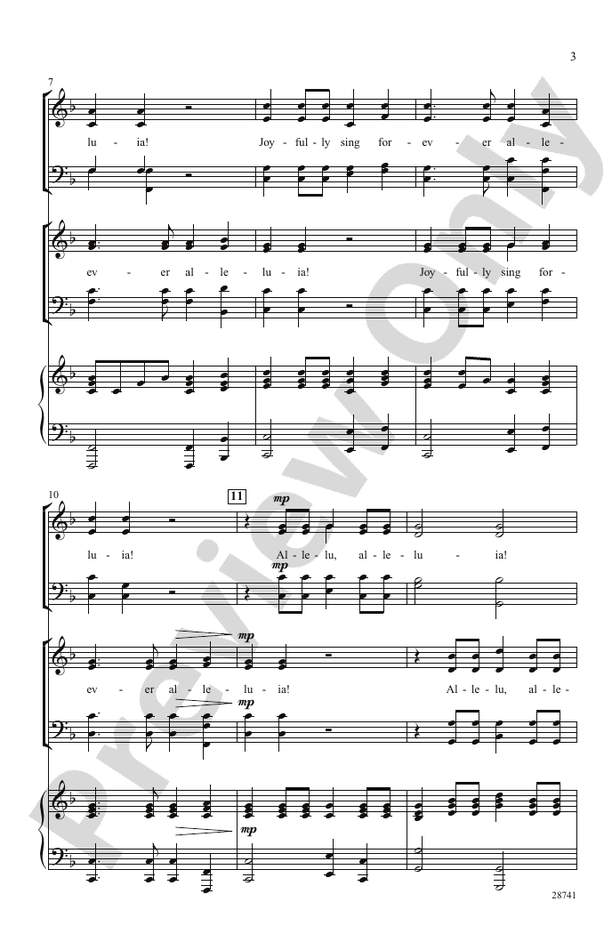 Antiphonal Joy (from Mentre su l'alto monte)