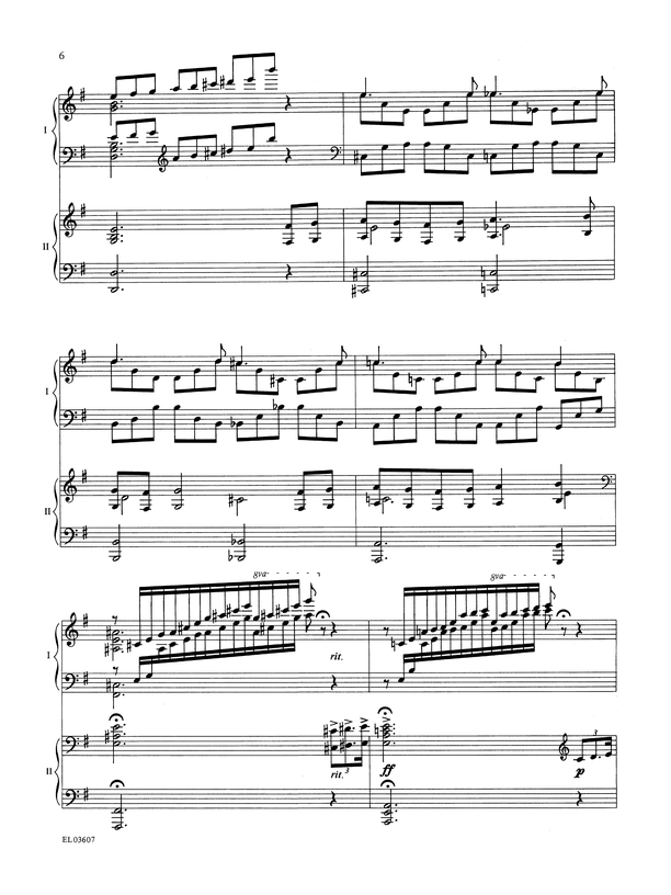 Russian Rhapsody - Piano Duo (2 Pianos, 4 Hands)