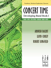 Concert Time Developing Band Book 1 - Trombone/Baritone-Euphonium/Bassoon