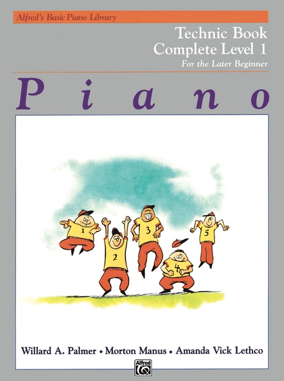 Alfred's Basic Piano Library: Technic Book Complete 1 (1A/1B)