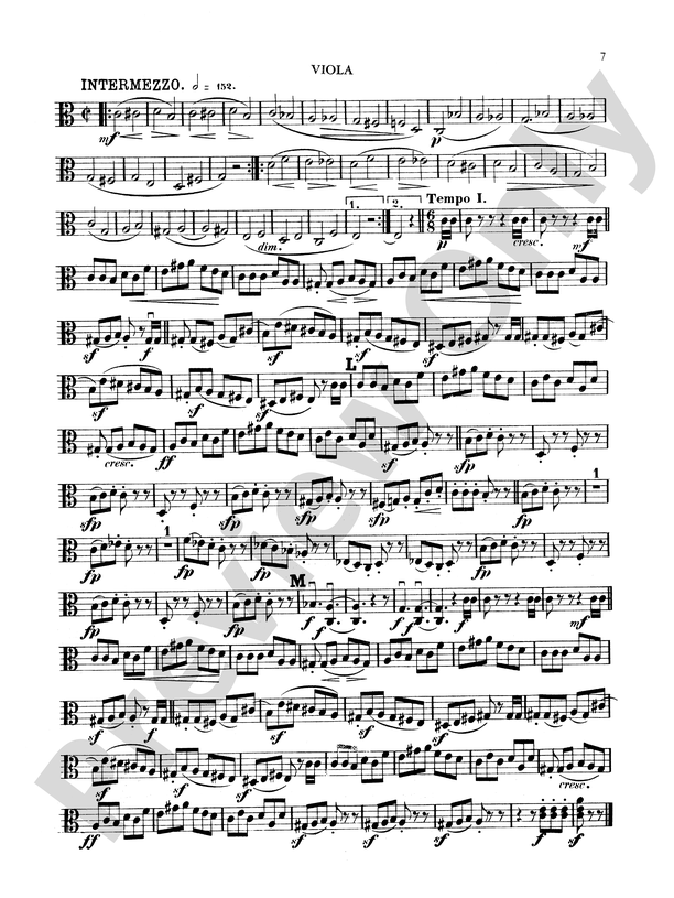 String Quartets Op 41 Nos 1 2 And 3 Viola Viola Part Digital Sheet Music Download 2657