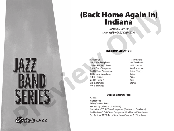 (Back Home Again In) Indiana