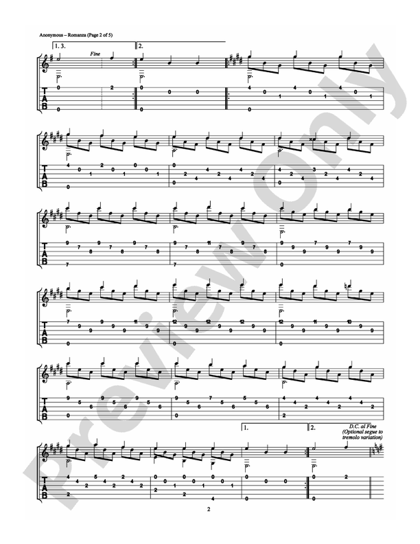 Romanza guitar discount
