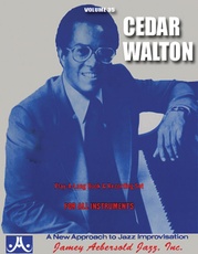Jamey Aebersold Jazz, Volume 35: Cedar Walton