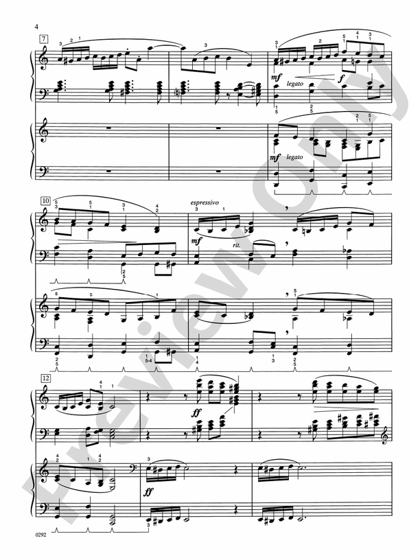 Concerto #1 in A Minor - Piano Duo (2 Pianos, 4 Hands)