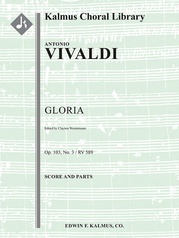Gloria in D, Op. 103 No. 3/RV 589 (last movement arranged from Ruggieri's Gloria of 1708)
