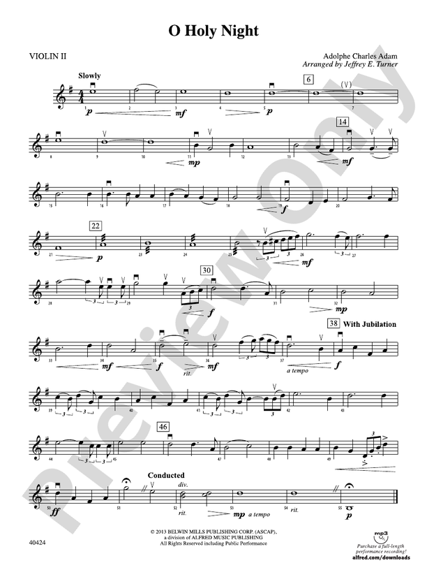 Beautiful Sheet Music for O Holy Night - Free Download!