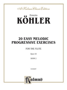 Twenty Easy Melodic Progressive Exercises, Opus 93, Book II