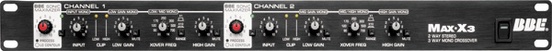 BBE MAX-X3 2 Way Stereo/3 Way Mono Crossover with Built In Sonic Maximizer