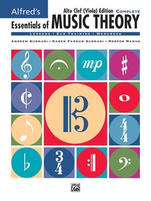 Alfred's Essentials of Music Theory: Complete Alto Clef (Viola) Edition