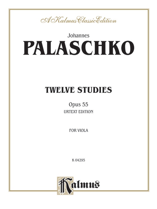 Twelve Studies, Opus 55