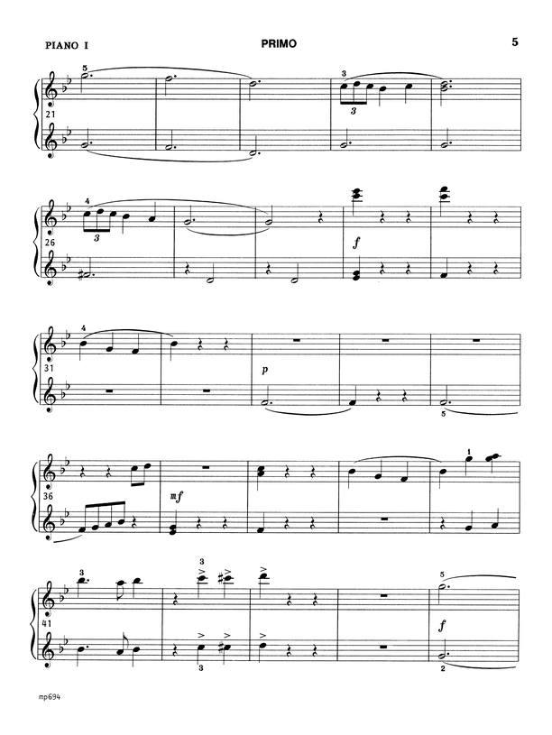 Carmena - Piano Quartet (2 Pianos, 8 Hands)