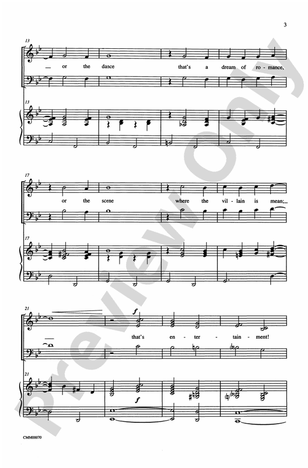 The Music of M-G-M (A Choral Medley)