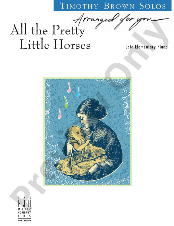 All the Pretty Little Horses: Piano - Digital Sheet Music Download