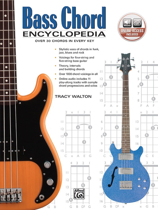 Bass Chord Encyclopedia Bass Guitar Book Online Audio