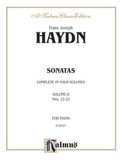Haydn: Sonatas (Volume II): Piano Book | Franz Joseph Haydn