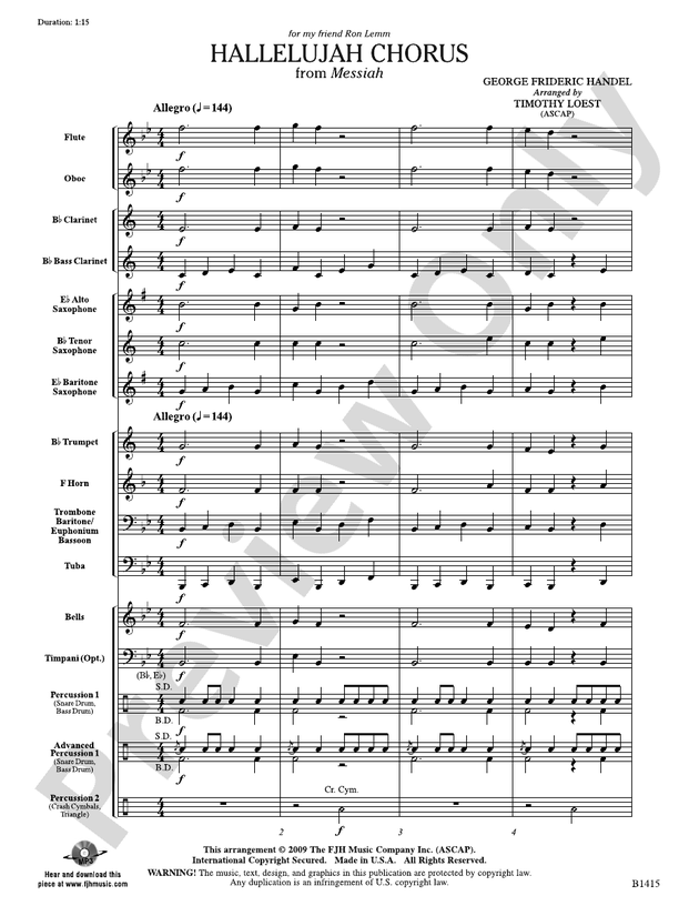 hallelujah-chorus-score-george-frideric-handel-digital-sheet