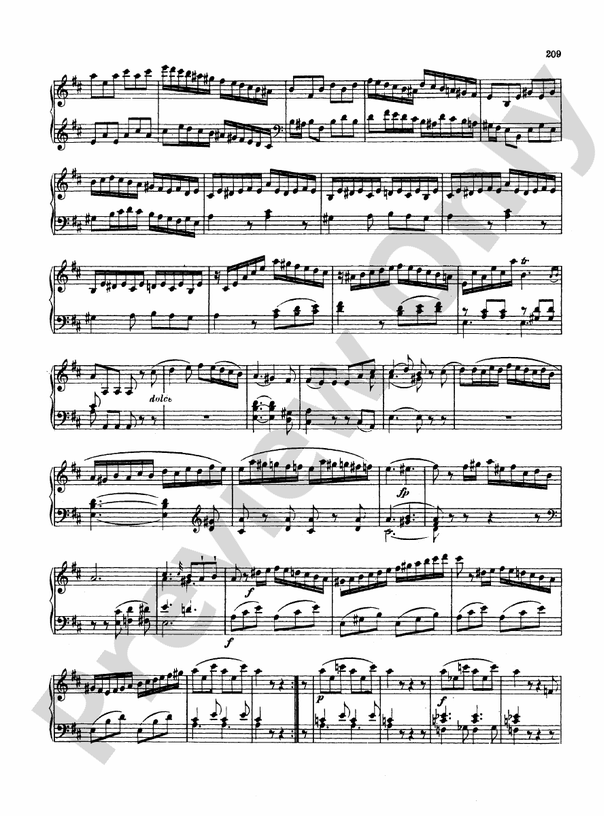 Mozart: Sonatas (Volume B): Sonata In D Major, K. 576 Part - Digital ...