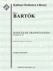 Dances of Transylvania (Sonatina, Sz. 55)