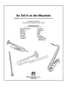 Go Tell It on the Mountain: 2nd E-flat Alto Saxophone